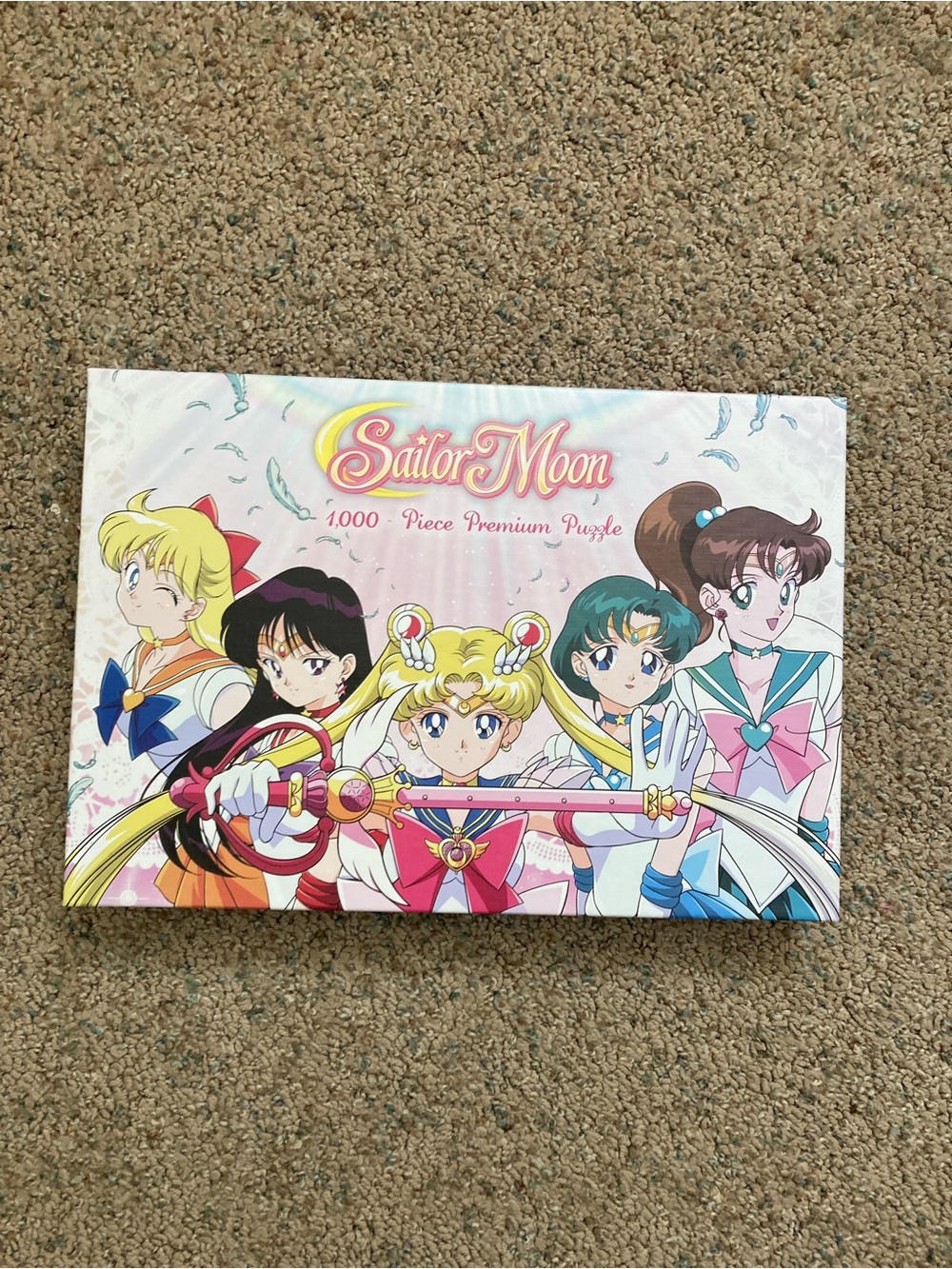 Sailor Moon 1000-Piece Premium Puzzle - Pink Multicolor